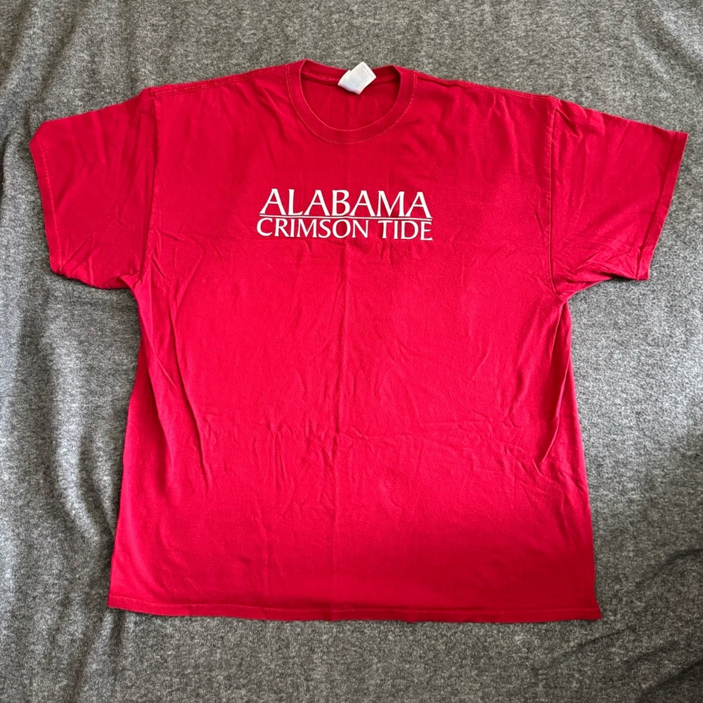Alabama Gildan Ultra Cotton Red T-Shirt